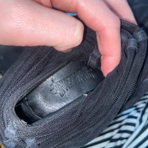 Black Patterned Over-the-Knee Boots - Picture 2 of 2